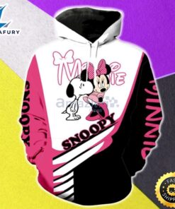 Snoopy And Minnie Mouse Cartoon…