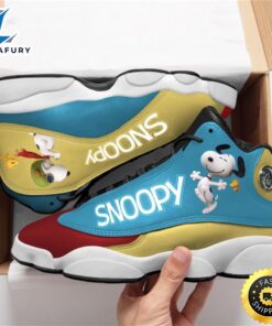Snoopy Custom Aj13 Sneakers Ver…