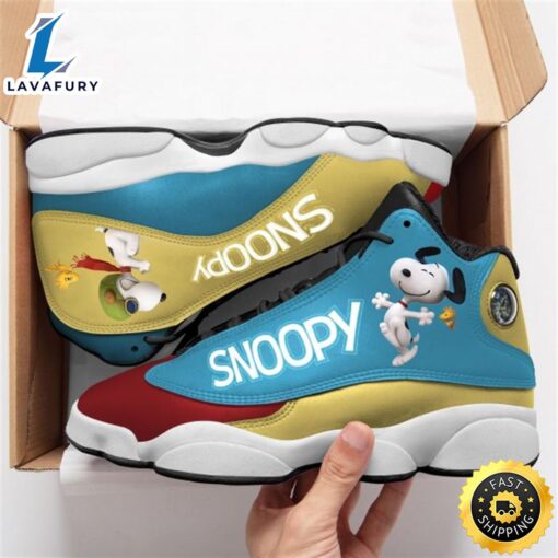 Snoopy Custom Aj13 Sneakers Ver Air Jordan Shoes