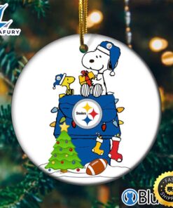 Snoopy Pittsburgh Steelers Nfl Christmas…