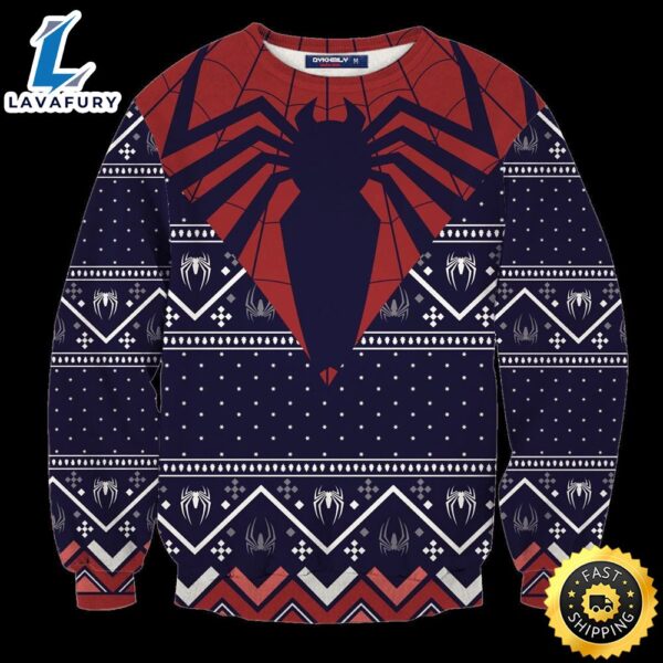 Spider Sense Spider Man Marvel Movie Marvel Christmas Sweater