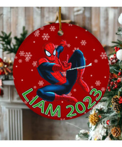 Spiderman Ornament, Spiderman Christmas 2023…