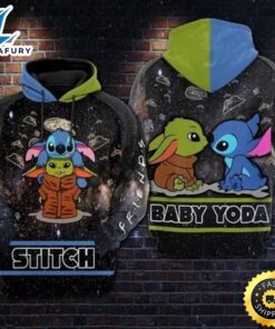 Stitch And Baby Yoda Star…