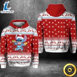 Stitch Christmas 3d Hoodie All…