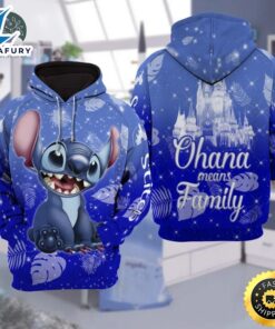 Stitch Ohana Means Family 3d…