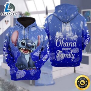 Stitch Ohana Means Family 3d…