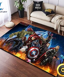 Superhero Graphic Carpet Home Decoration…