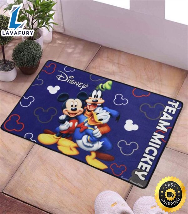 Team Mickey Disney Outdoor Doormat