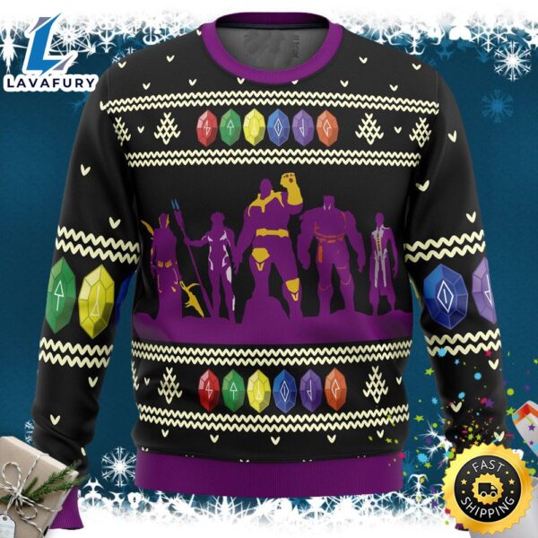 Thanos Marvel Ugly Christmas Marvel Christmas Sweater