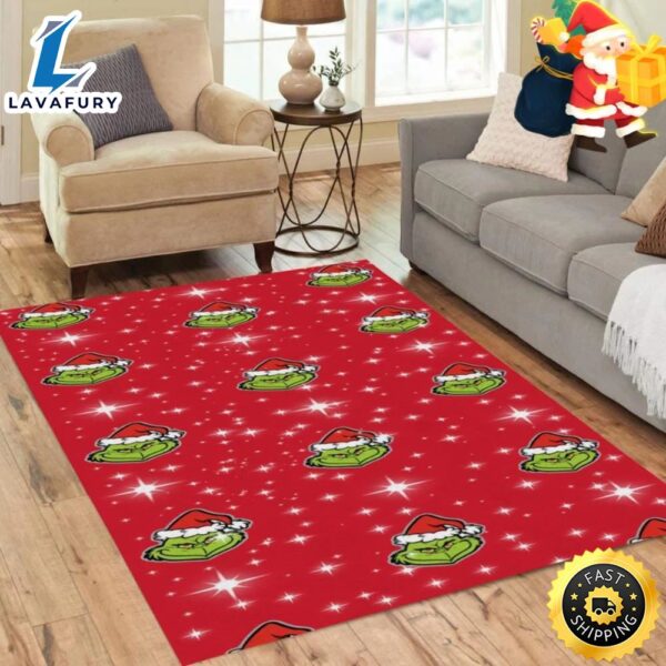 The Grinch Funny Impressions Christmas 2023 Grinch Christmas Rug