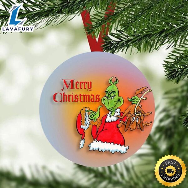 The Grinch Merry Christmas – Grinch And Max Jigsaw Puzzle Grinch Christmas Ornament