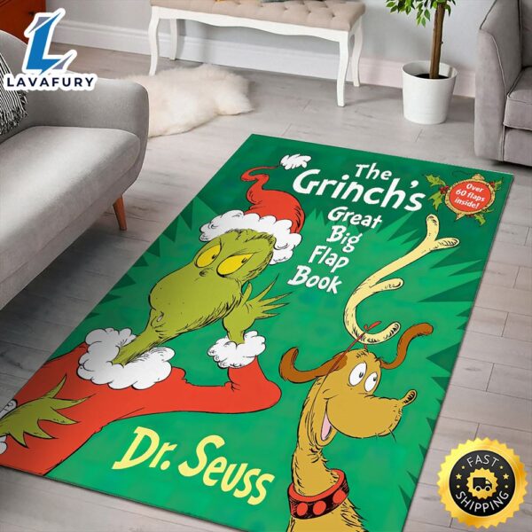 The Grinch’s Great Big Flap Book The Grinch Christmas Rug
