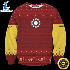 Tony Stark Iron Man Marvel Movie Marvel Christmas Sweater