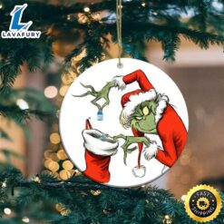 Vaccine Meaning Gift Grinch Christmas Grinch Tree Ornament