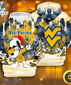 West Virginia Mountaineers Snoopy Dabbing…