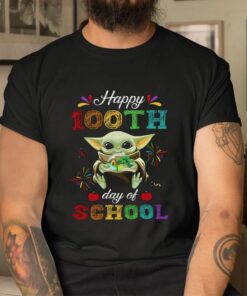 100 Days Of School Baby Yoda Shirt, Star Wars 100 Days Of School Shirt