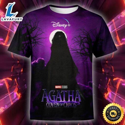 Agatha Harkness Brasil 2023 All Over Print 3D T-shirt