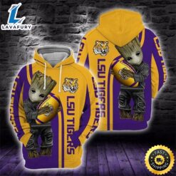 Baby Groot Lsu Tigers 3d…