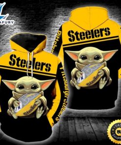 Baby Yoda Lovers Pittsburgh Steelers…