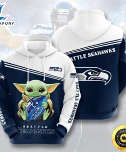 Baby Yoda Seattle Seahawks Gift…