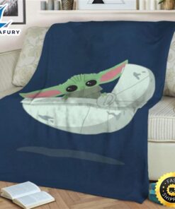 Baby Yoda Star Wars Best Seller Fleece Blanket Gift For Fan, Premium Comfy Sofa Throw Blanket Gift