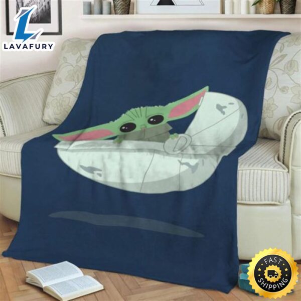 Baby Yoda Star Wars Best Seller Fleece Blanket Gift For Fan, Premium Comfy Sofa Throw Blanket Gift