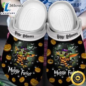 Baby Yoda Star Wars Harry Potter Adults Crocs Clog Shoes