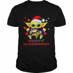 Baby Yoda Vikings Happy Hallothanksmas…