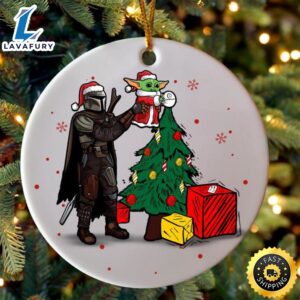 Baby Yoda mandalorian Star Wars Christmas 2023 ornaments