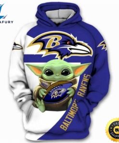 Baltimore Ravens Logo Baby Yoda…