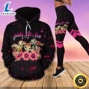 Breast Cancer Awareness Month I Wear Pink Survivor Breast Pain Fight Like A Girl HOODIE & LEGGING & ZIP UP_6464