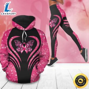 Breast Cancer Awareness Month I Wear Pink Survivor Breast Pain Fight Like A Girl Hoodie Legging_1964