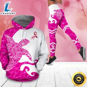 Breast Cancer Awareness Month I Wear Pink Survivor Breast Pain Fight Like A Girl Hoodie Legging_2865