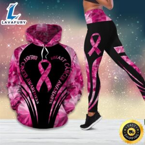 Breast Cancer Awareness Month I Wear Pink Survivor Breast Pain Fight Like A Girl Hoodie Legging_3909