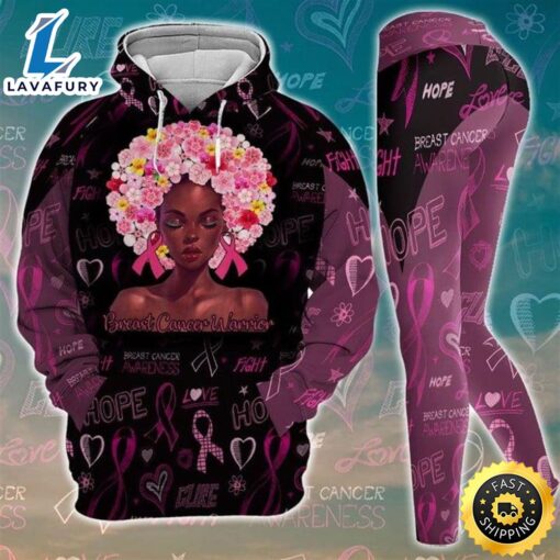 Breast Cancer Best Gift Idea Hoodie Legging Set