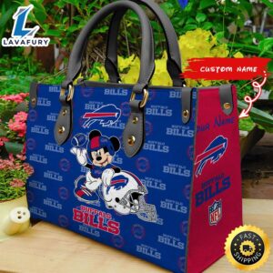 Buffalo Bills Mickey Women Leather…