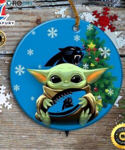 Carolina Panthers Baby Yoda Christmas…