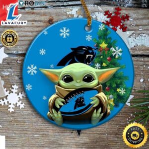 Carolina Panthers Baby Yoda Christmas…