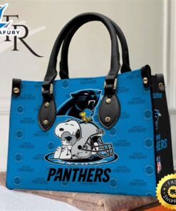 Carolina Panthers NFL Snoopy Women…