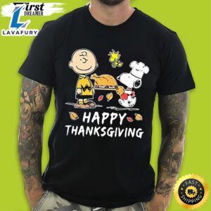 Charlie Brown Thanksgiving Shirt Snoopy…