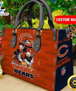 Chicago Bears Disney Women Leather…