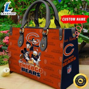 Chicago Bears Disney Women Leather Bag