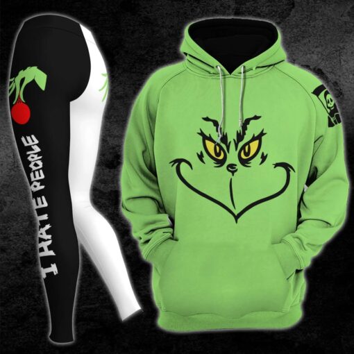 Christmas Grinch Combo Hoodie and Leggings