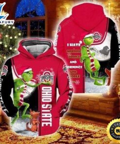 Christmas Grinch Ohio State Buckeyes…
