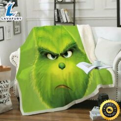 Christmas Grinch Throw Blanket Holiday…