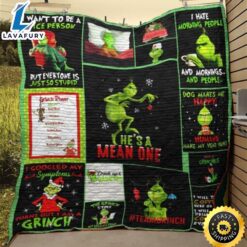 Christmas House Fleece Sherpa Grinch…