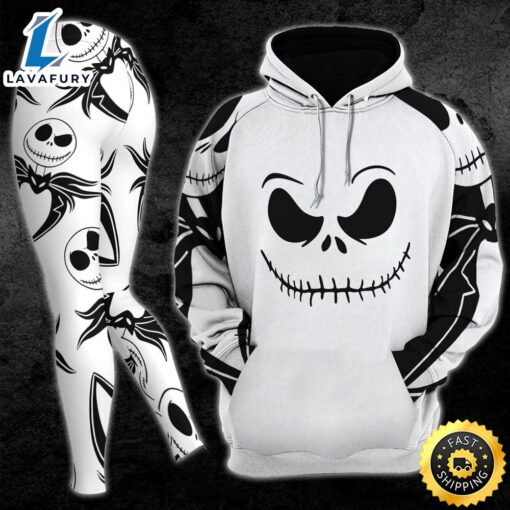 Christmas Nightmare White Combo Hoodie and Leggings