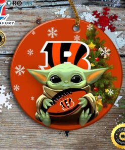 Cincinnati Bengals Baby Yoda Christmas…