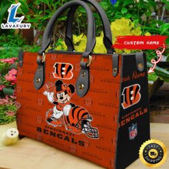 Cincinnati Bengals Mickey Women Leather…