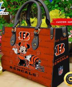 Cincinnati Bengals Minnie Women Leather…